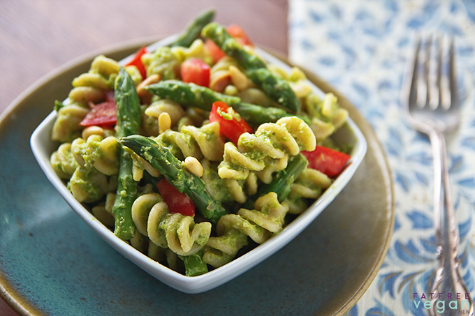 Asparagus Tomato Pesto